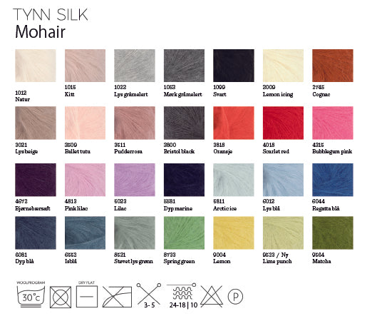 Tynn Silk Mohair