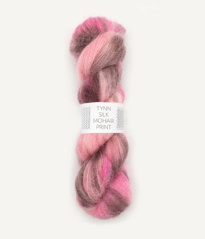 Tynn Silk Mohair Hand Dyed