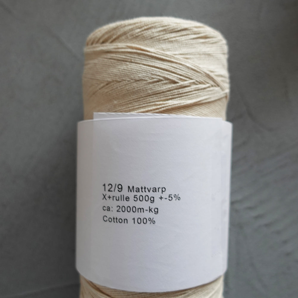 Mattvarp 12/9 Oblekt Matte Yarn