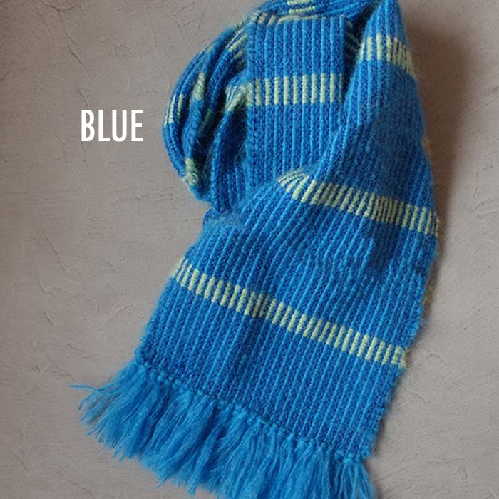 Hand-woven mohair scarf kit