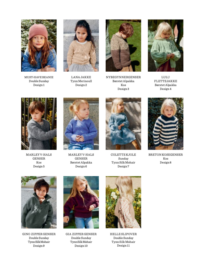 Hefte 2211 Soft Knit for Kids (11Patterns)