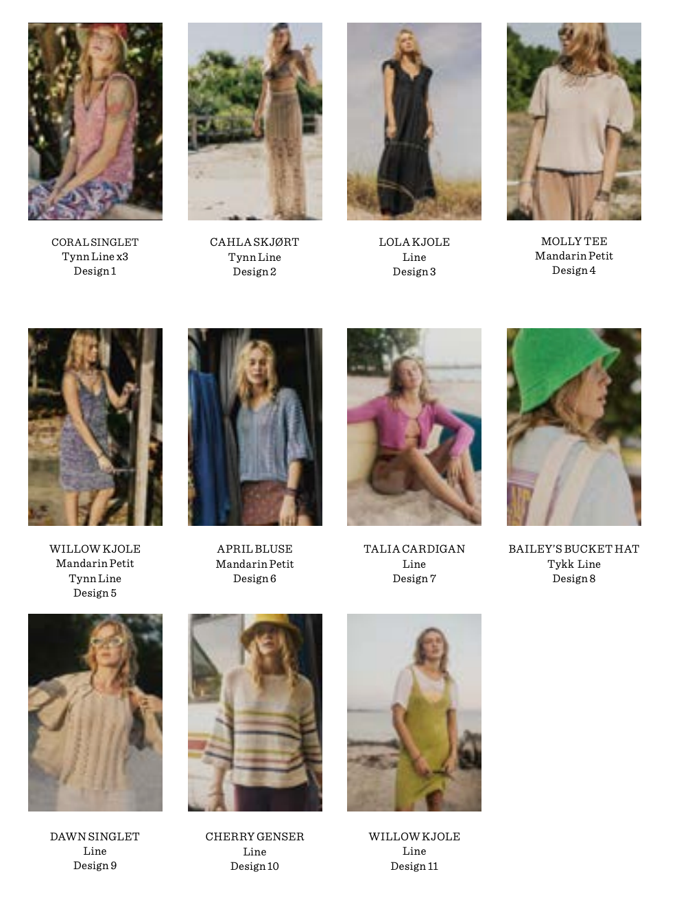 2305 Summer knit for Women (11Patterns)