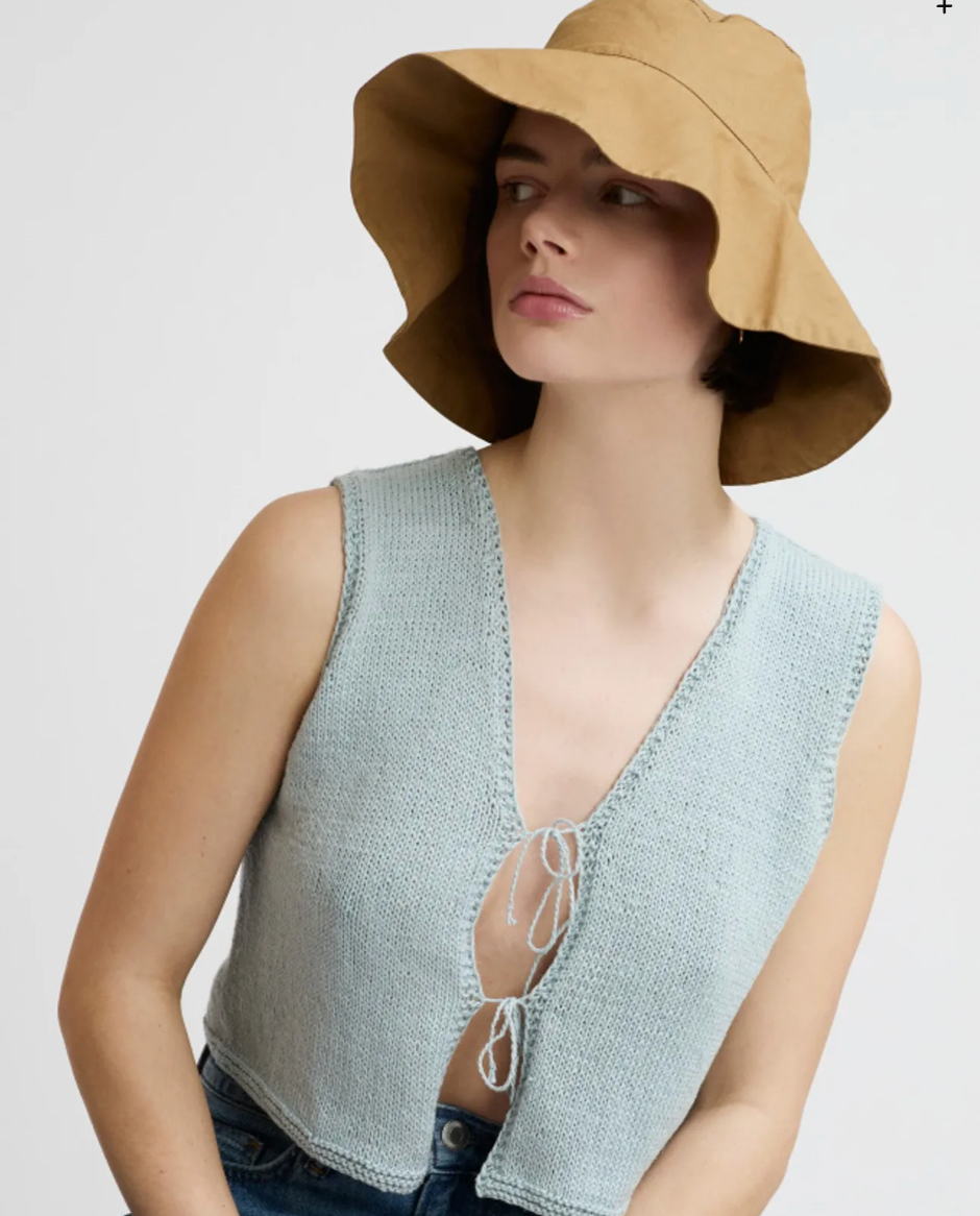 Rauma Garn パターン/ Pisolino vest 458