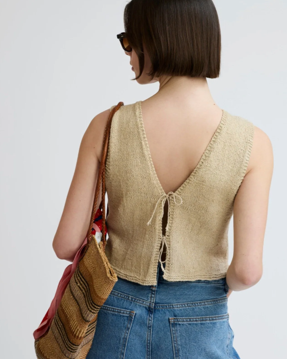 Rauma Garn パターン/ Pisolino vest 458