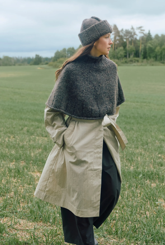 538 Heia Tweed Cape キット M-L