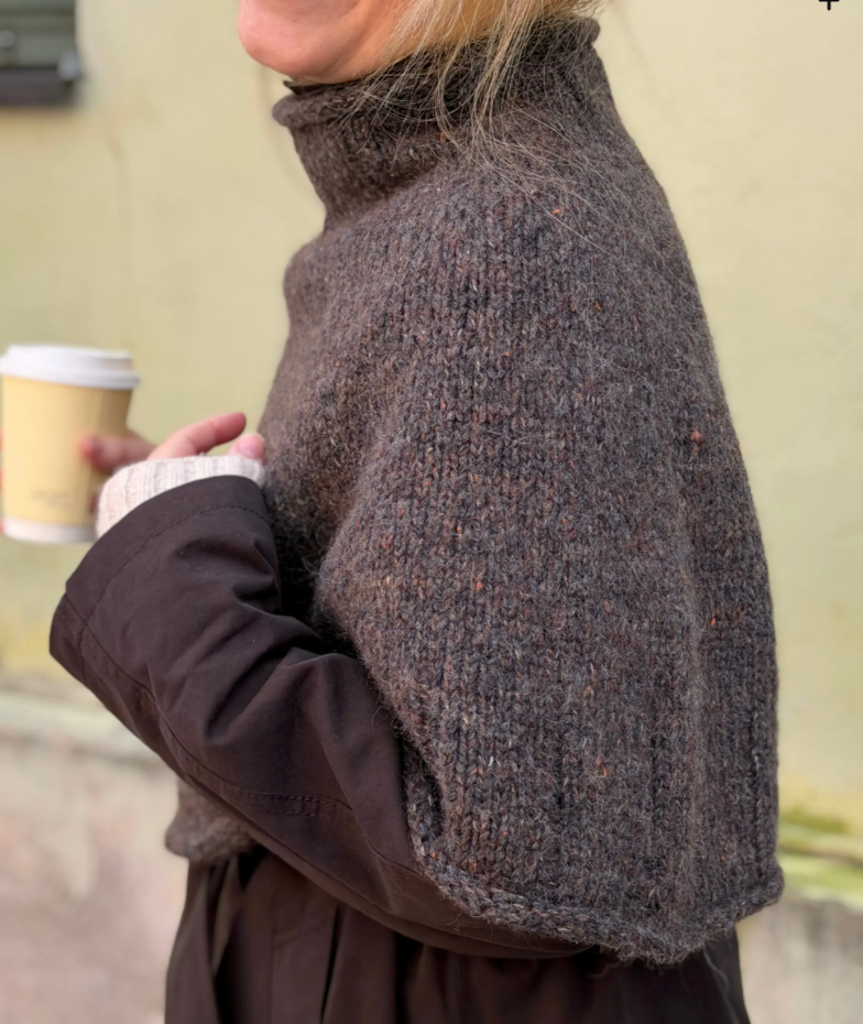 538 Heia Tweed Cape キット M-L