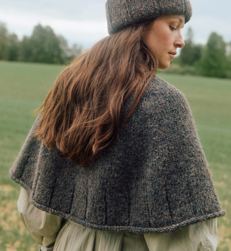 538 Heia Tweed Cape キット M-L