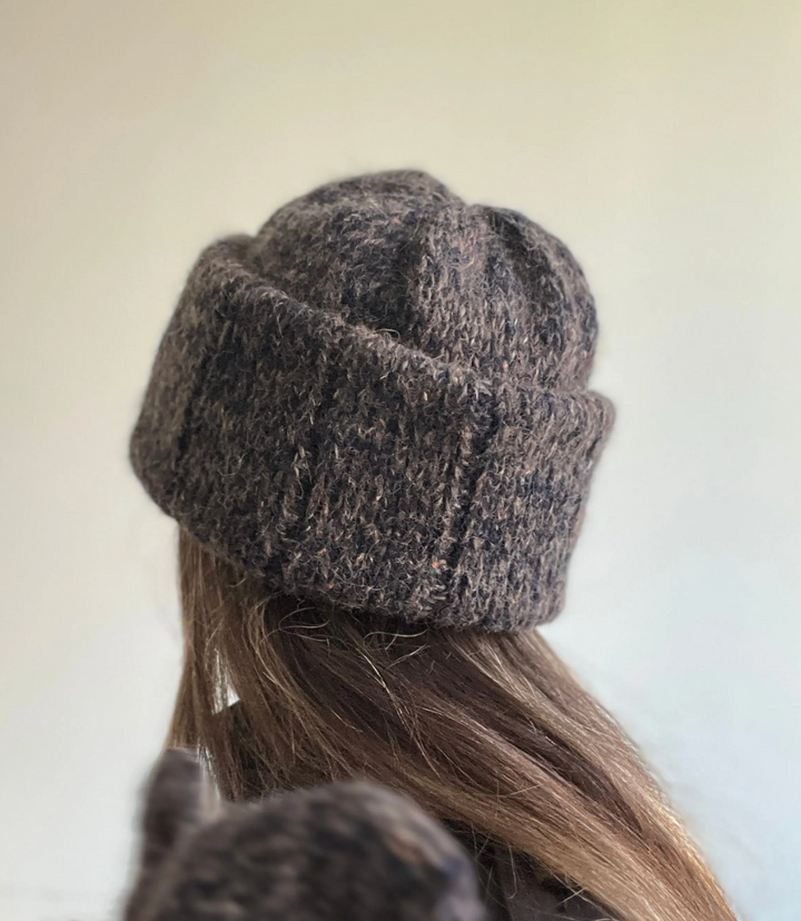 536 Heia Tweed Beanie キット