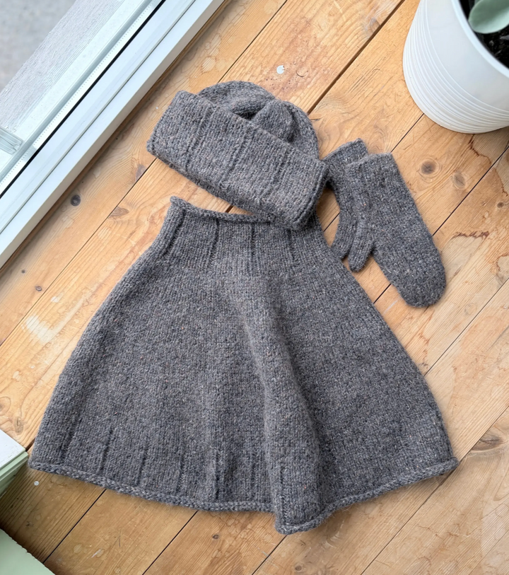 536 Heia Tweed Beanie キット