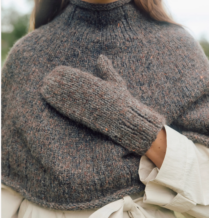 537 Heia Tweed Mitten キット