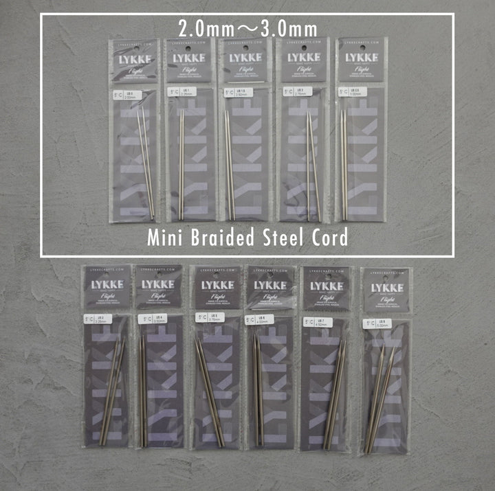 LYKKE 付け替え輪針 針先 5inch Flight