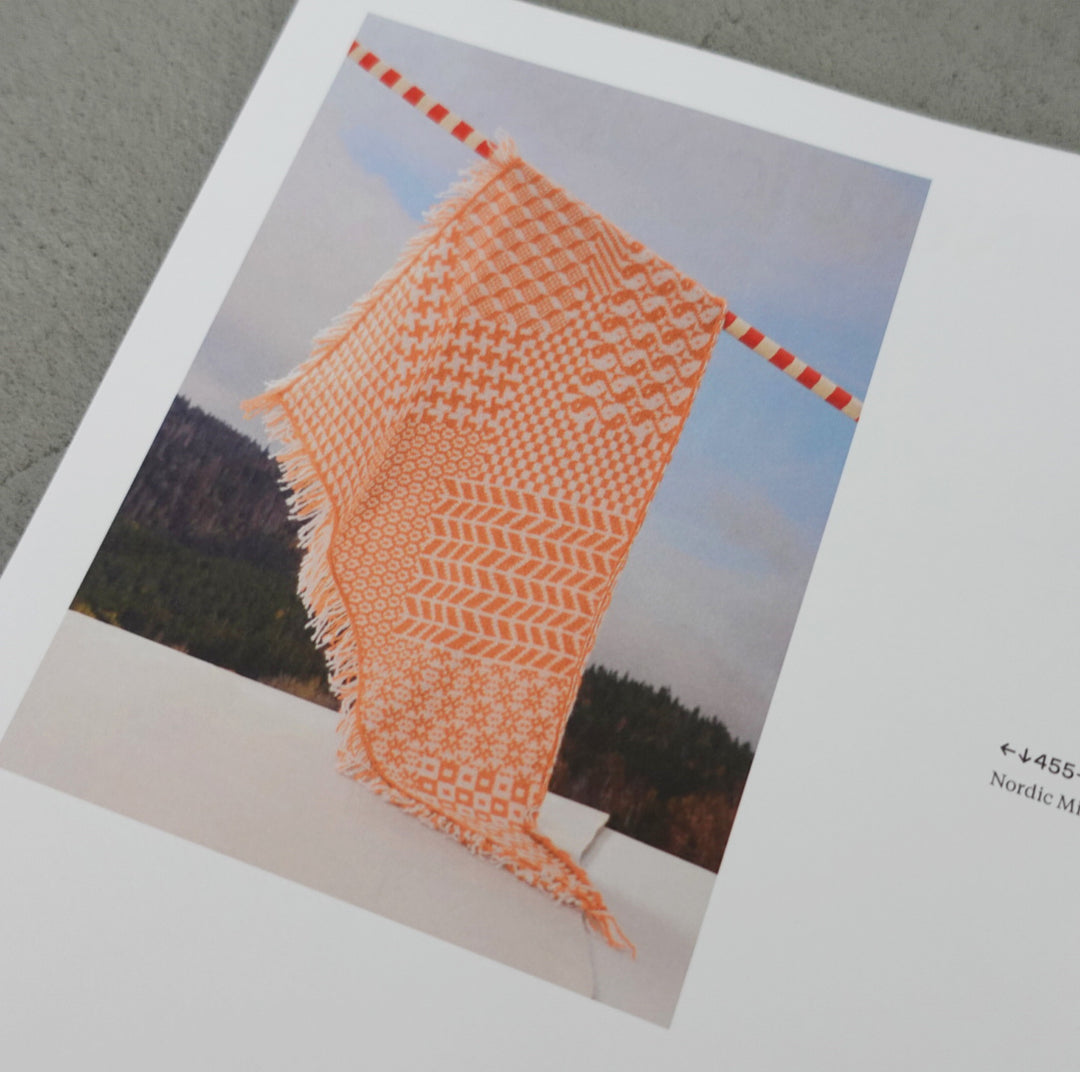 Rauma Garn パターンBook/ 455 Nordic Mix