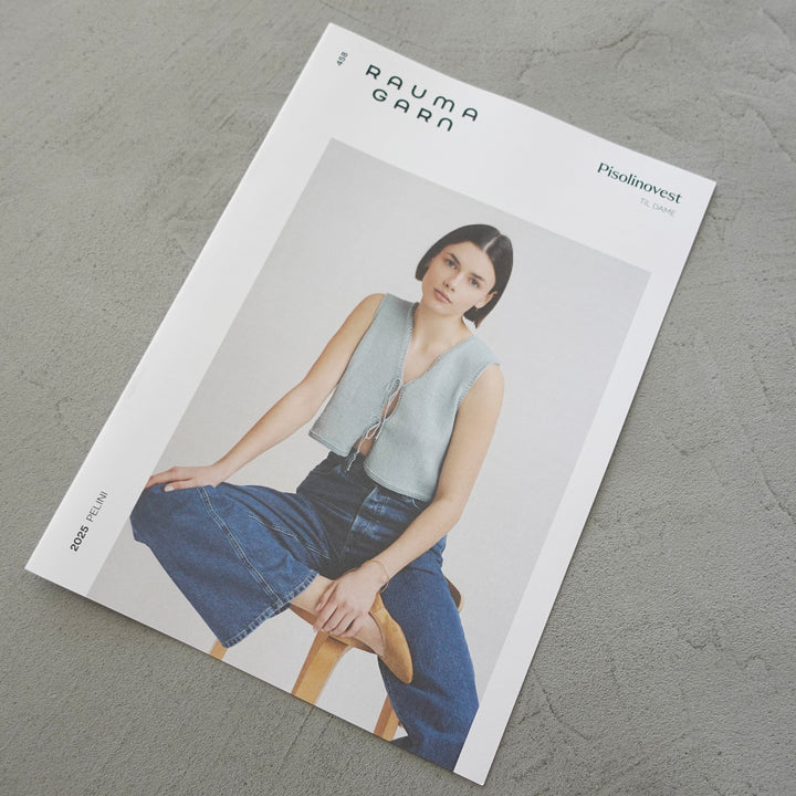 Rauma Garn パターン/ Pisolino vest 458