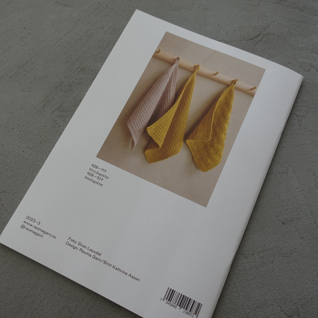 Rauma Garn パターンBook/ Pelini 428