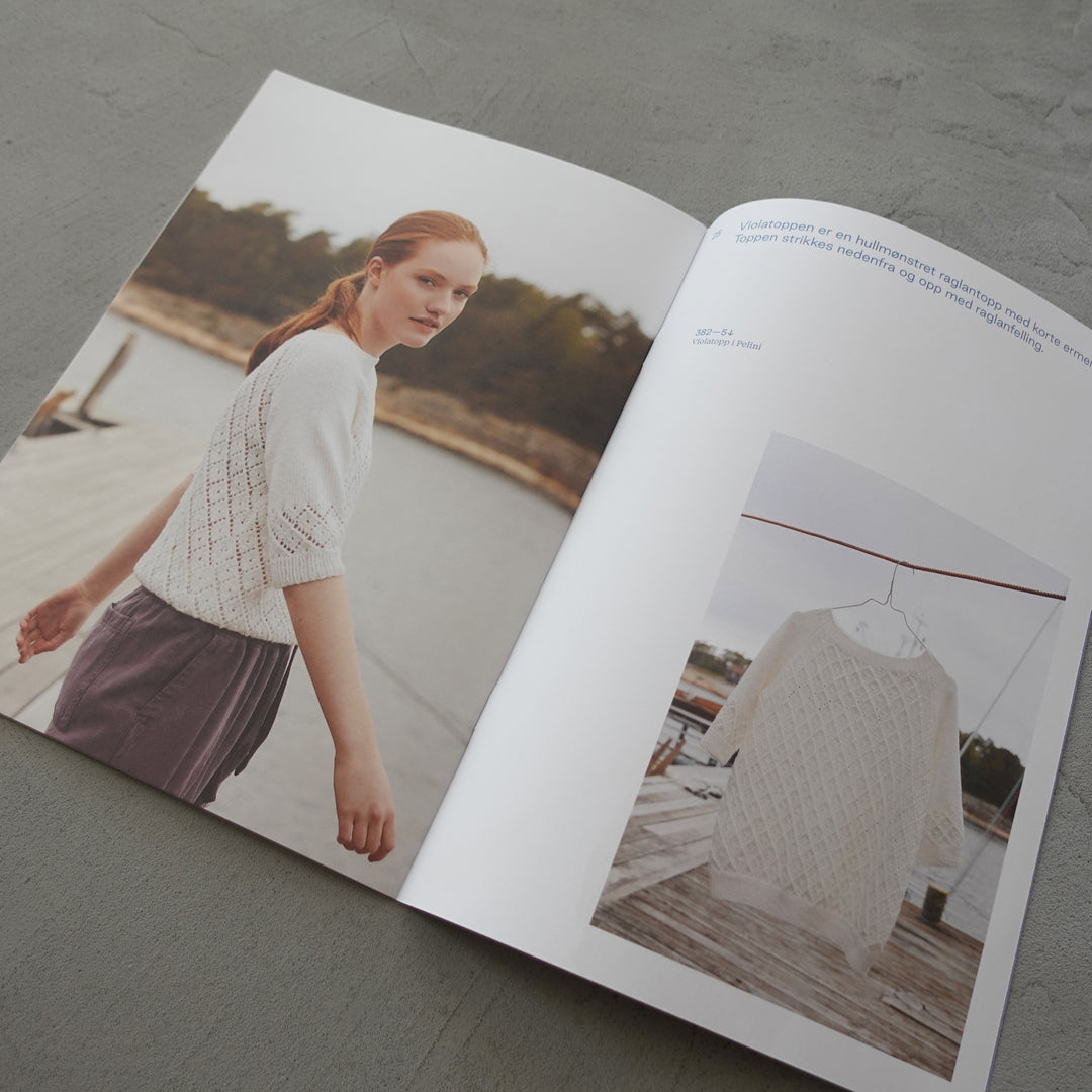 Rauma Garn パターンBook/ Pelini Dame 382
