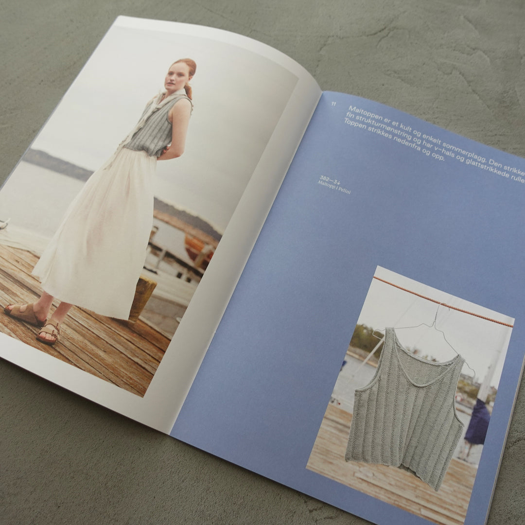 Rauma Garn パターンBook/ Pelini Dame 382