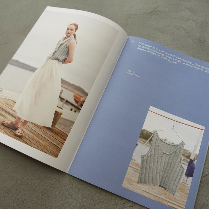 Rauma Garn パターンBook/ Pelini Dame 382