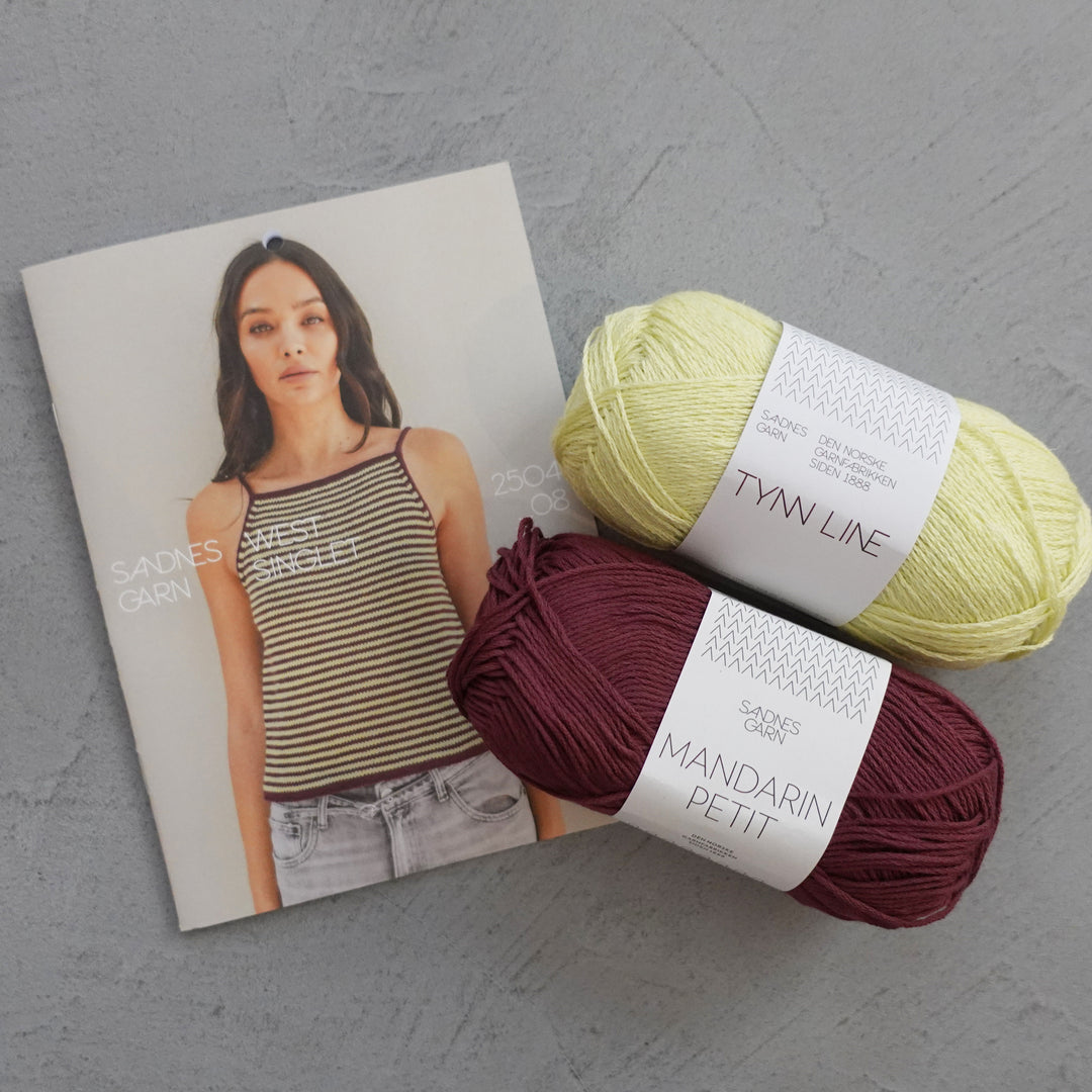 West Singlet Kit / バーガンディベース (XS & S & M)