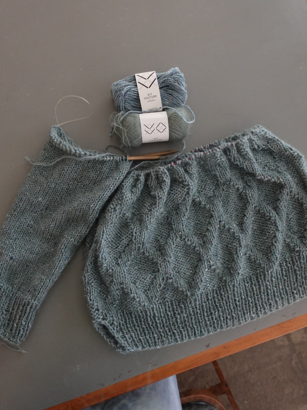 Fyn Knit Sweater Kit / Kit Couture