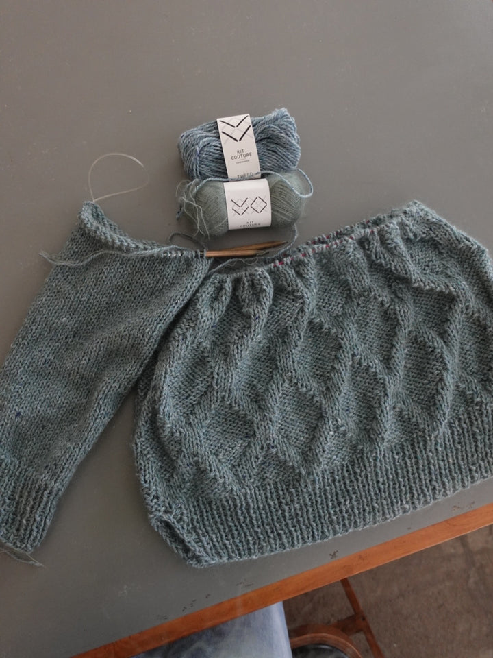 Fyn Knit Sweater Kit / Kit Couture