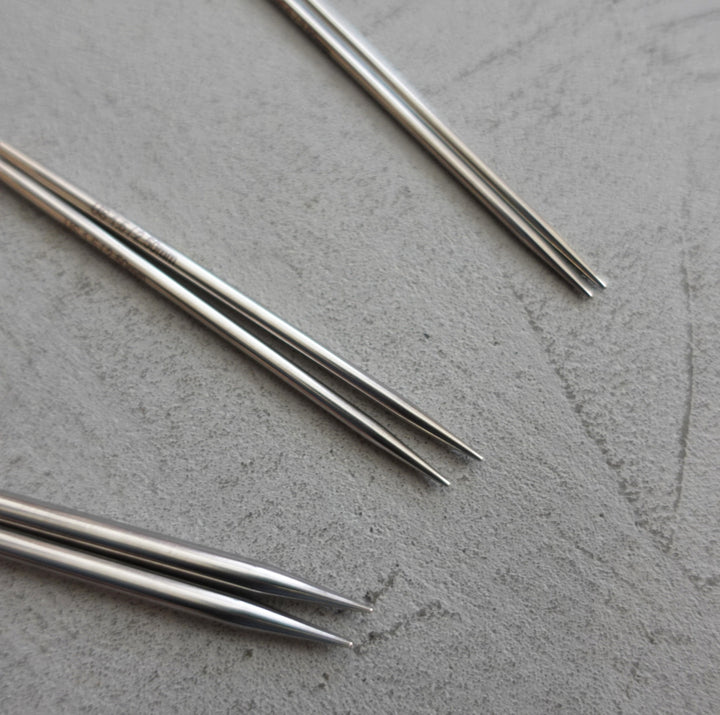 LYKKE 付け替え輪針 3.5inch Stainless steel 5本セット