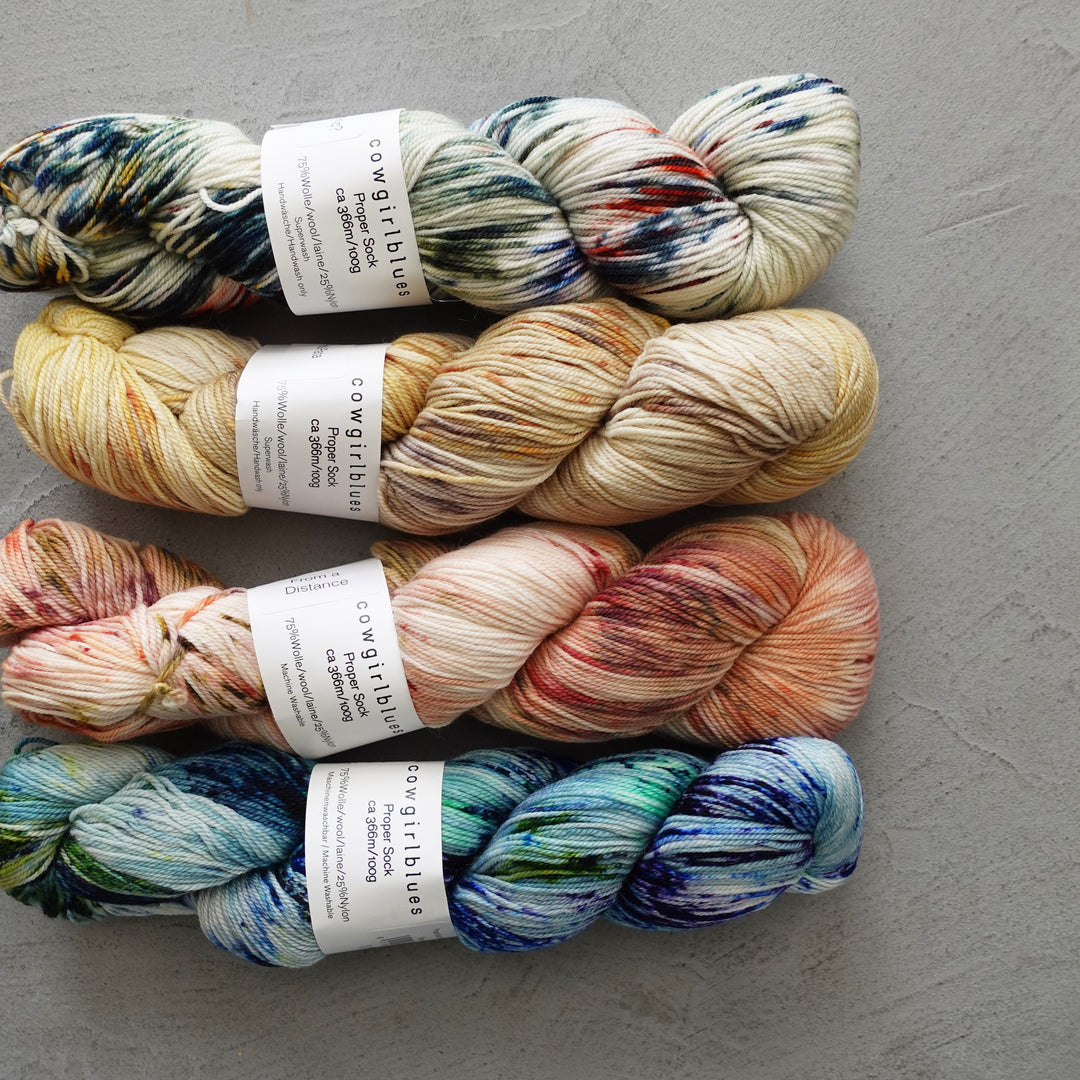 Proper Sock gradient hand-dyed