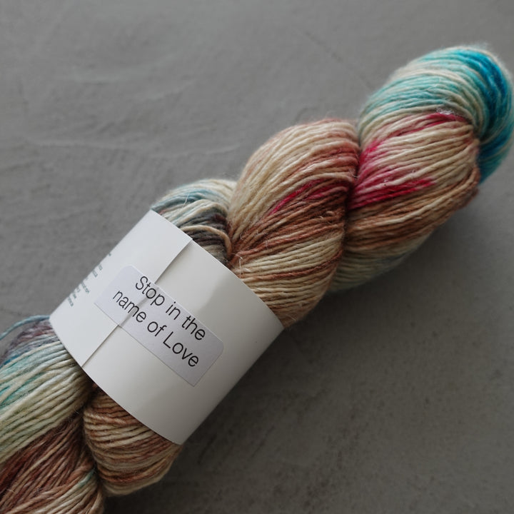 Merino Linen gradient hand-dyed