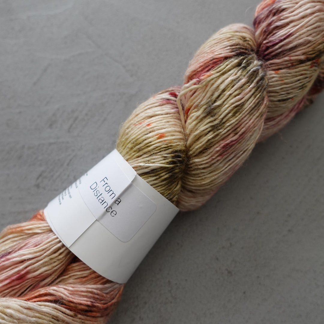 Merino Linen gradient hand-dyed