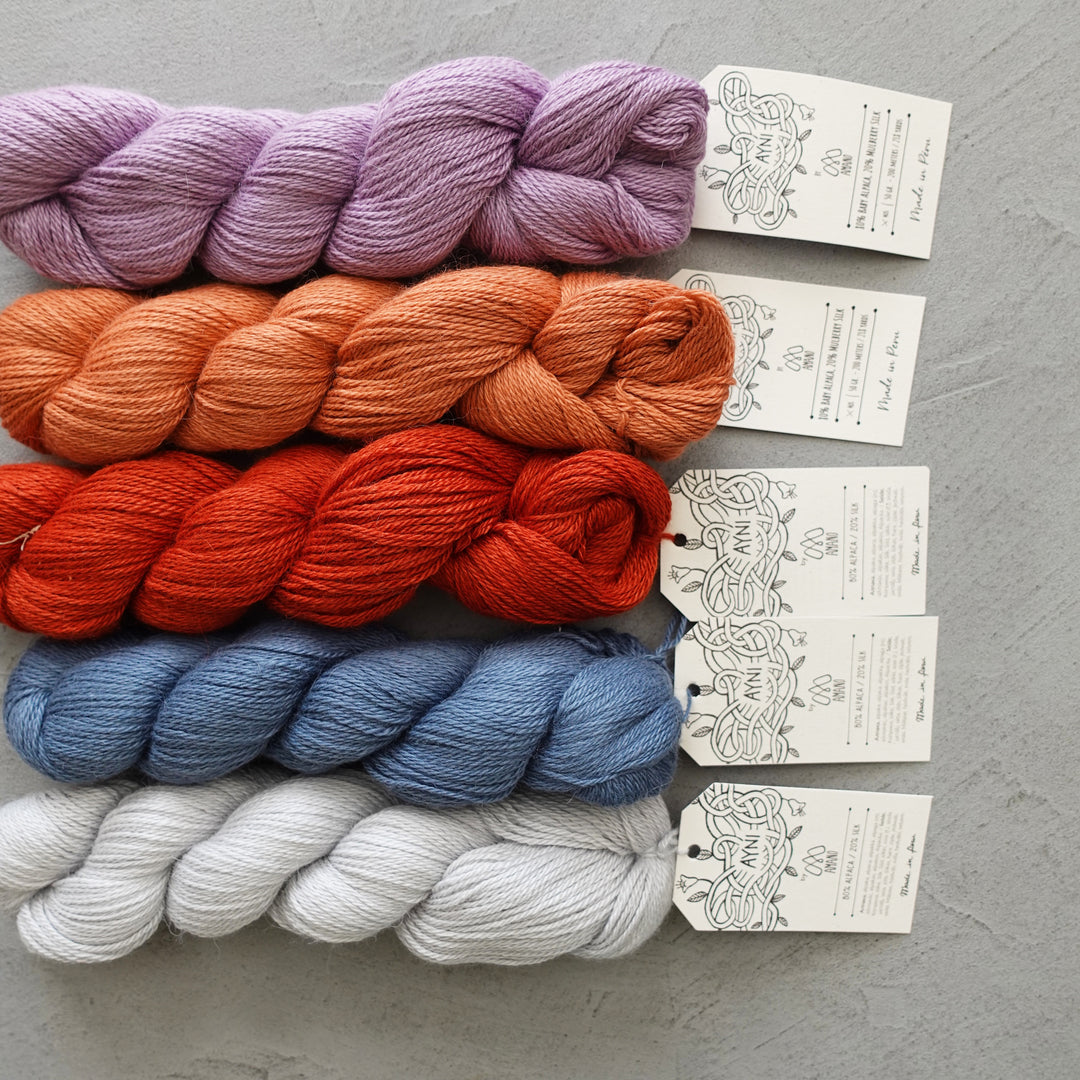 Ayni baby alpaca with mulberry silk