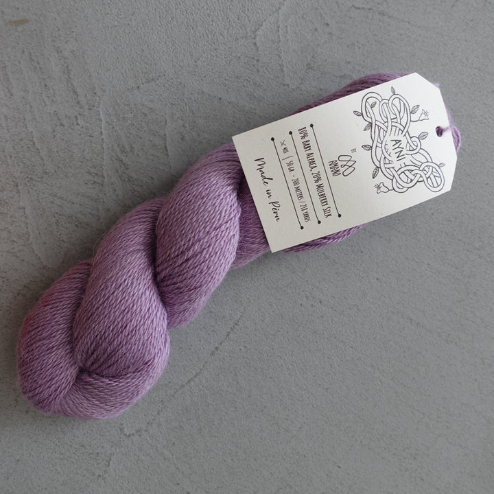 Ayni baby alpaca with mulberry silk