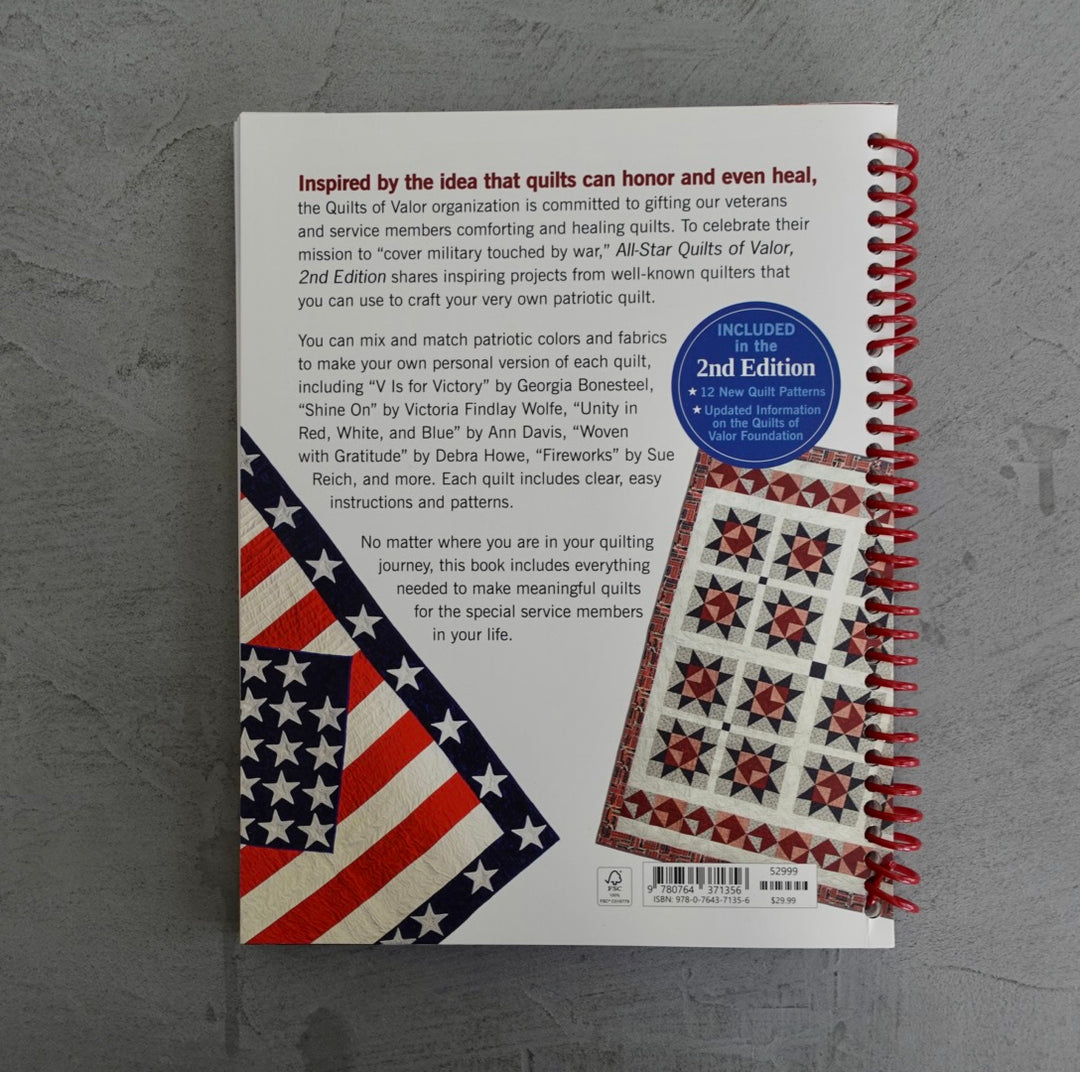 All-Star Quilts of Valor, 2nd Edition