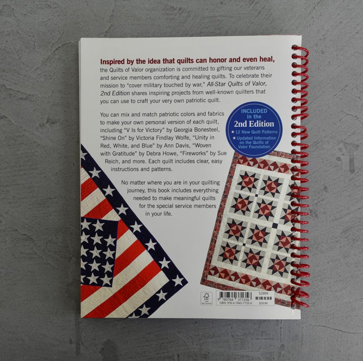 All-Star Quilts of Valor, 2nd Edition