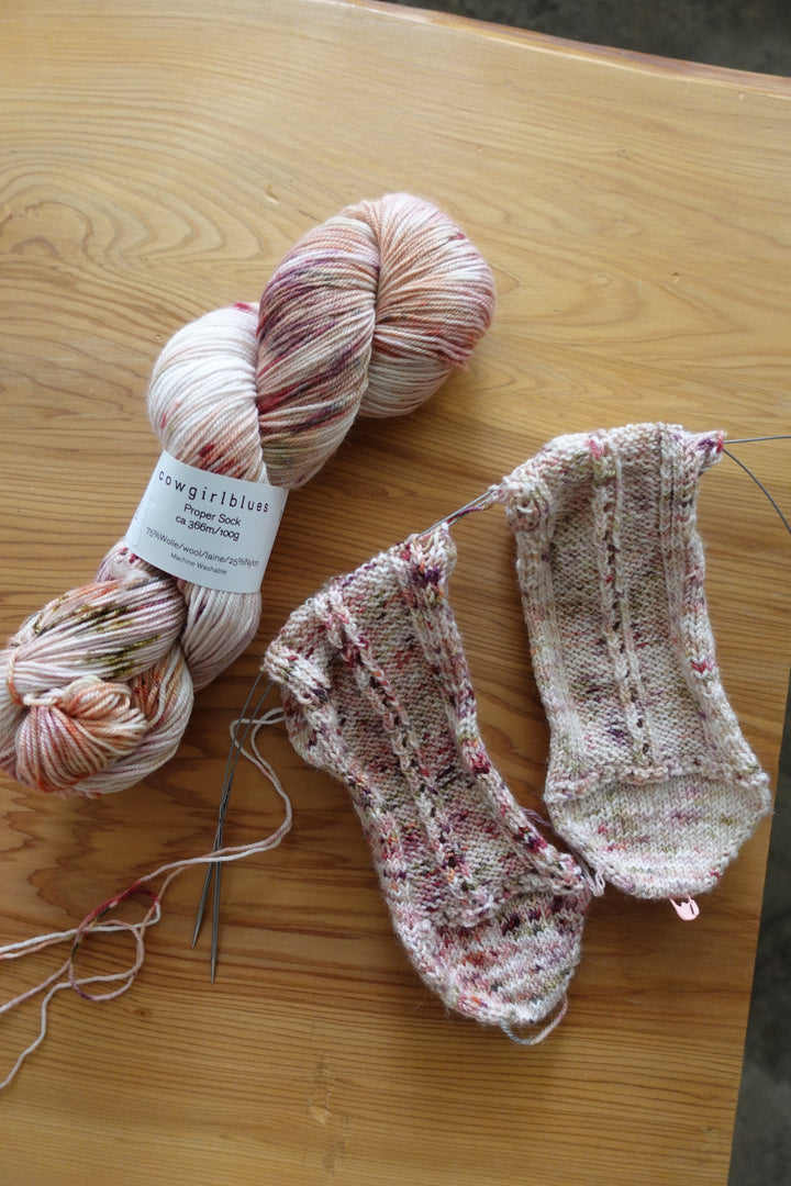 Proper Sock gradient hand-dyed
