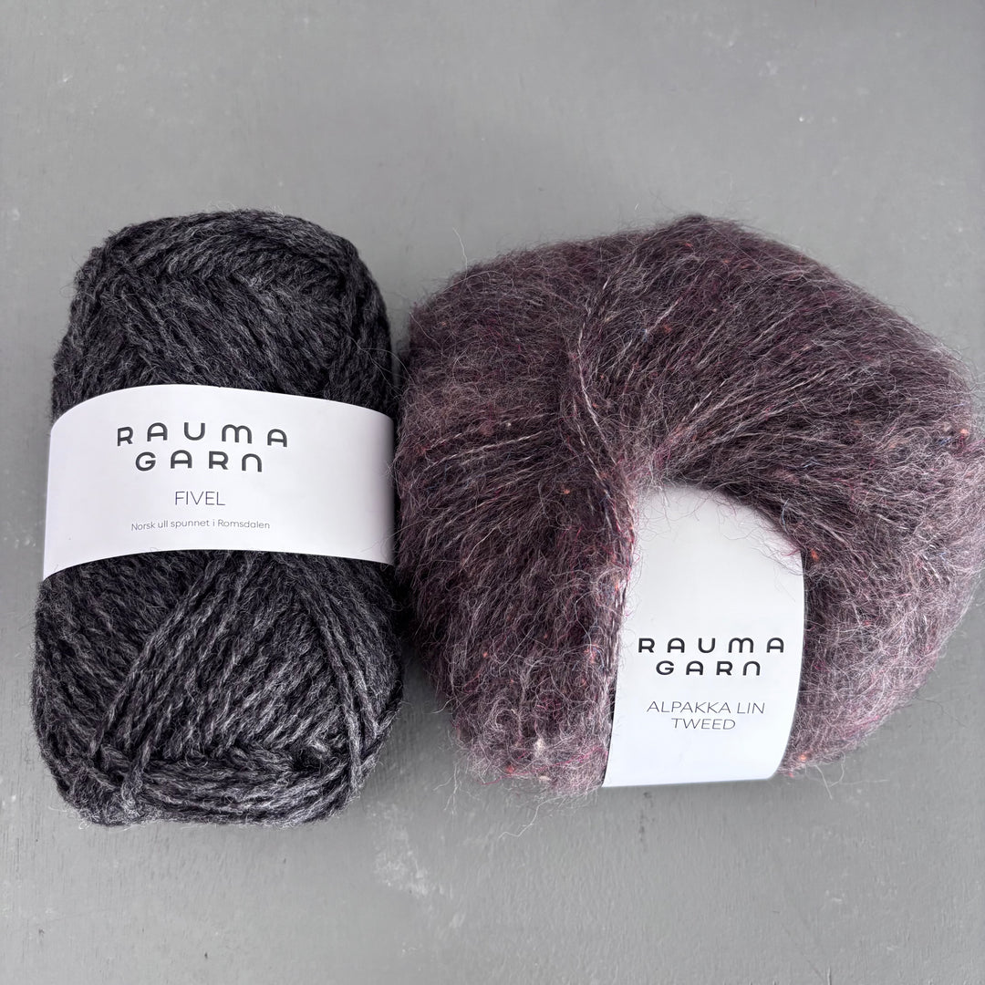 536 Heia Tweed Beanie キット
