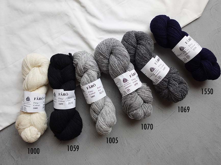 Faro 6/1 wool yarn