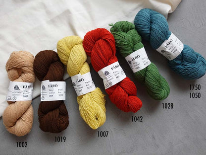 Faro 6/1 wool yarn