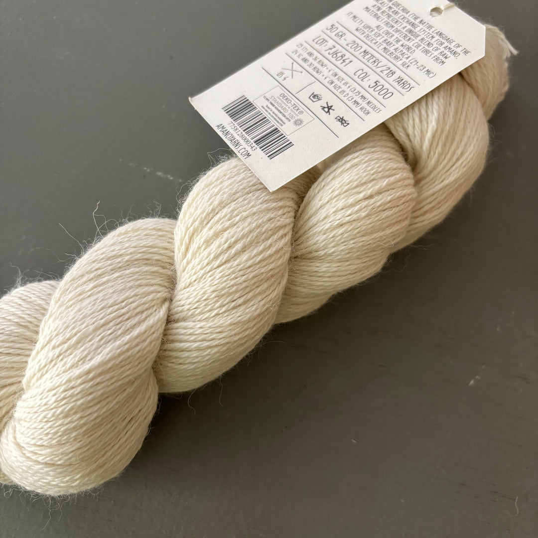 Ayni baby alpaca with mulberry silk