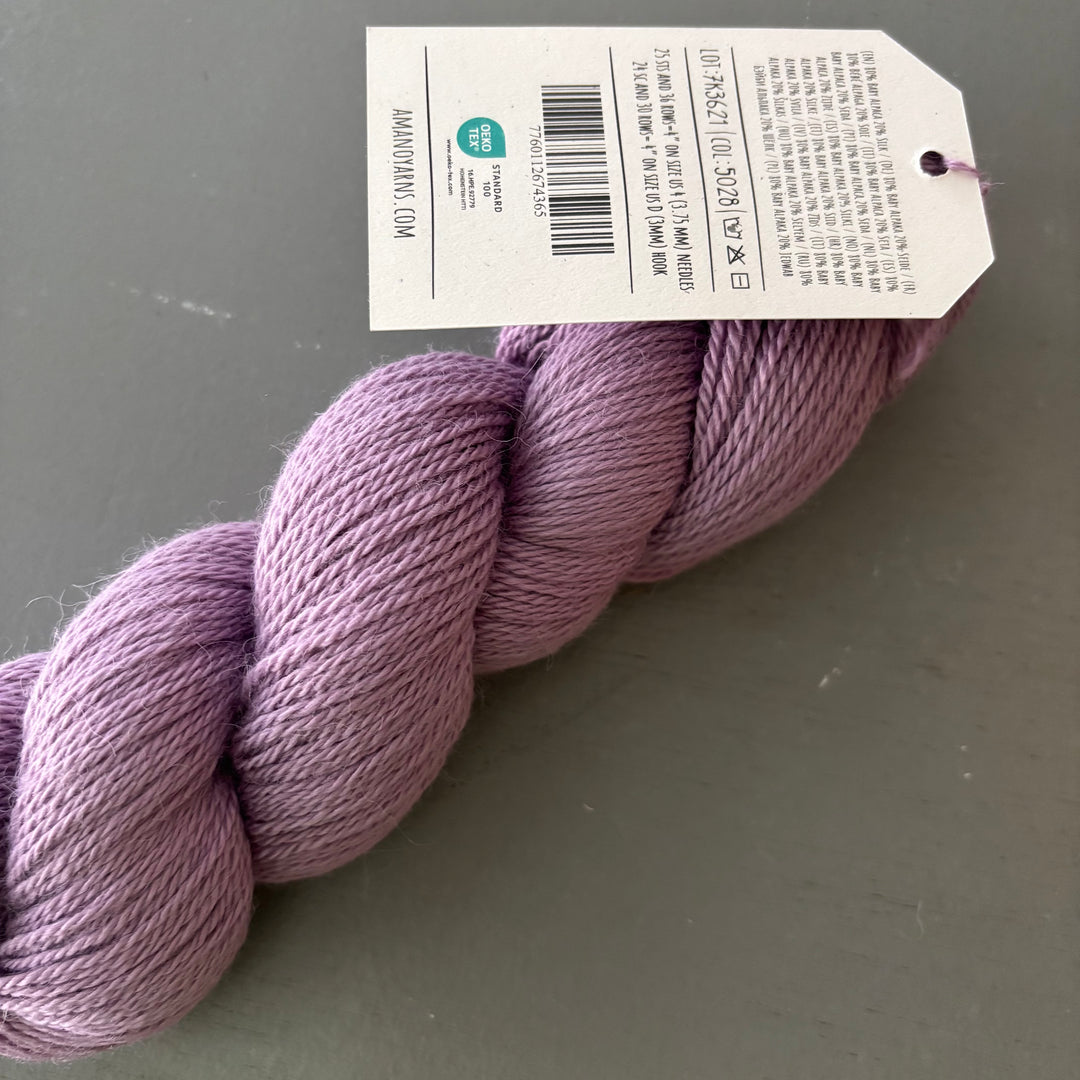 Ayni baby alpaca with mulberry silk