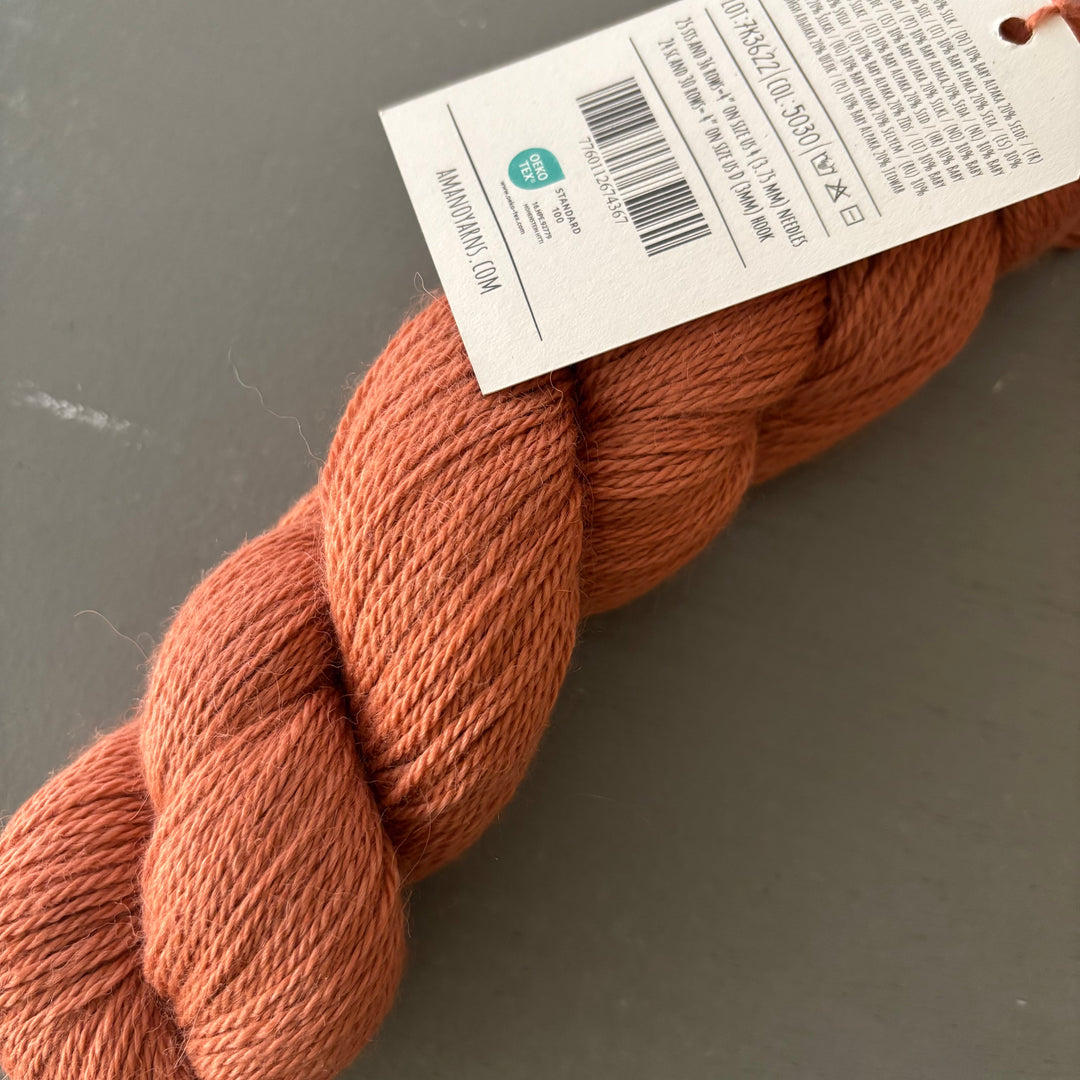 Ayni baby alpaca with mulberry silk