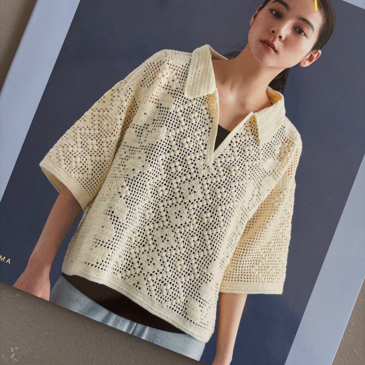 DARUMA Summer Wear ボタニカルフラワークロッシェポロ キット