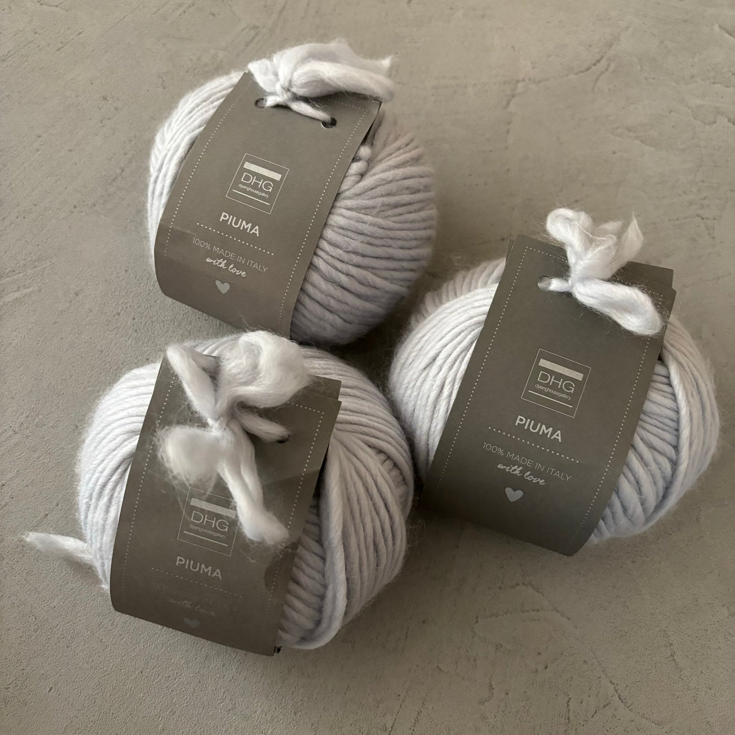 Piuma Yarns 3玉セット