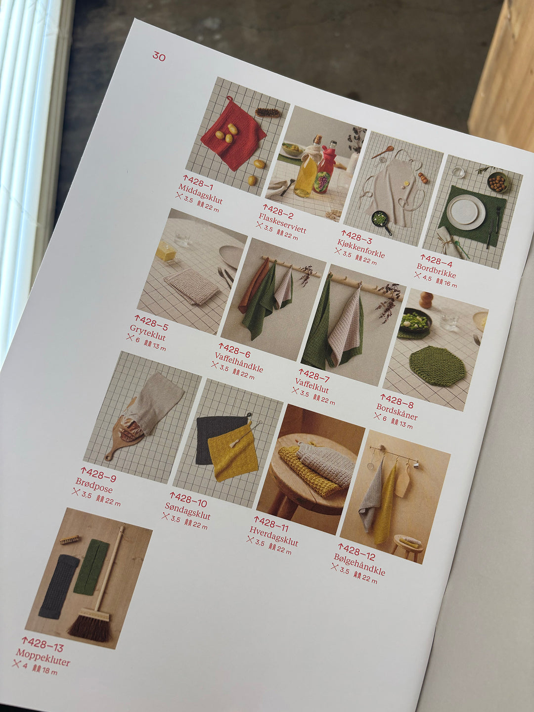 Rauma Garn パターンBook/ Pelini 428