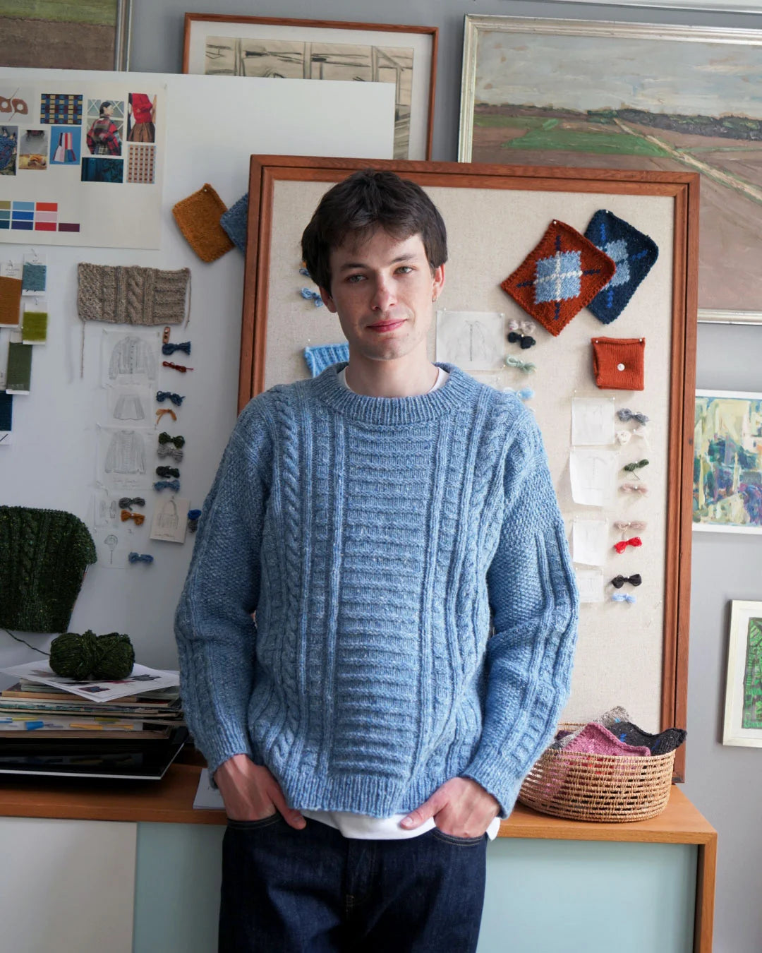 <予約注文>Sandoy Knit Sweater Man Kit