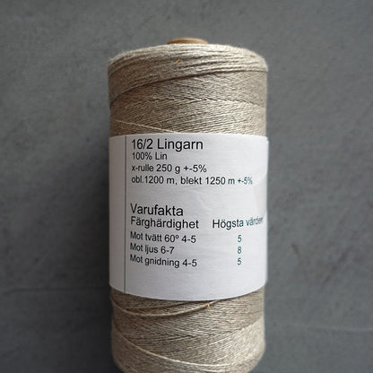 Lin 16/2 Swedish linen thread