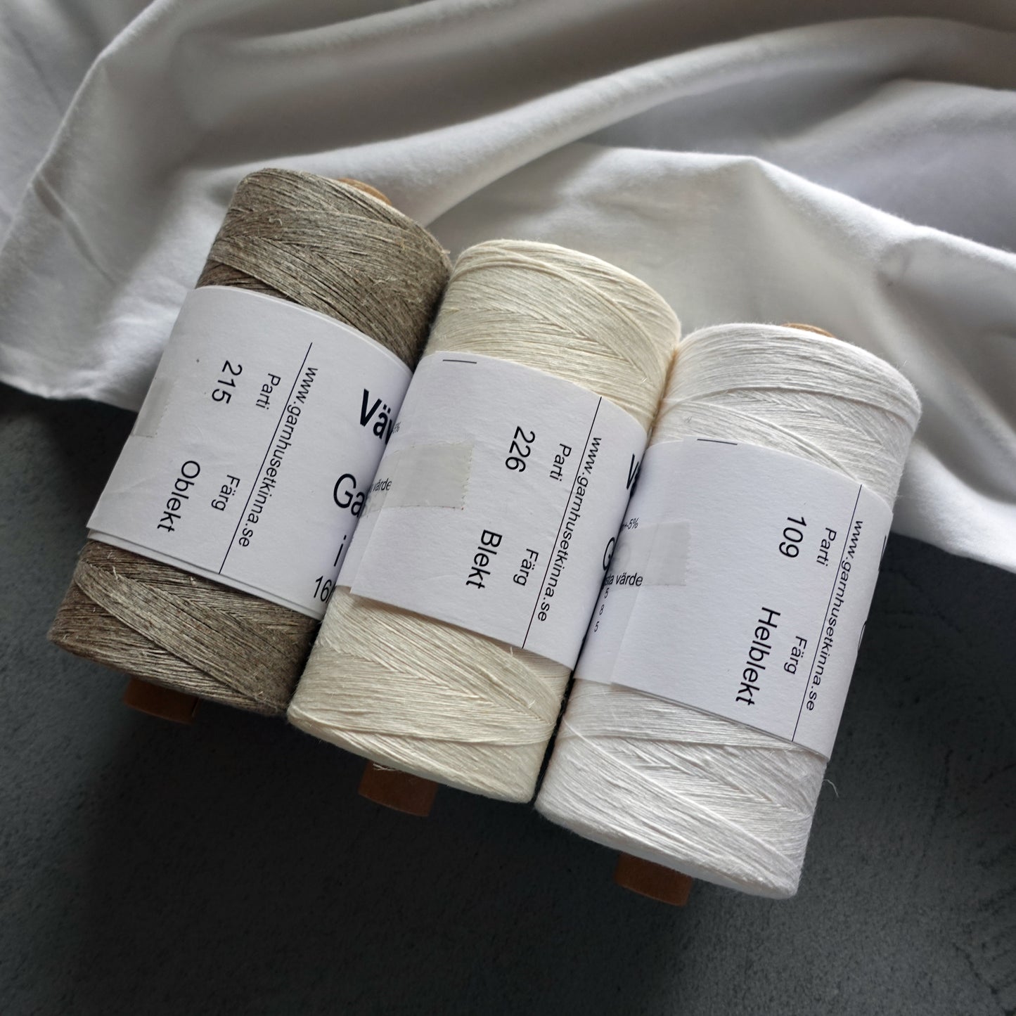 Lin 16/1 Oblekt Linen Yarn