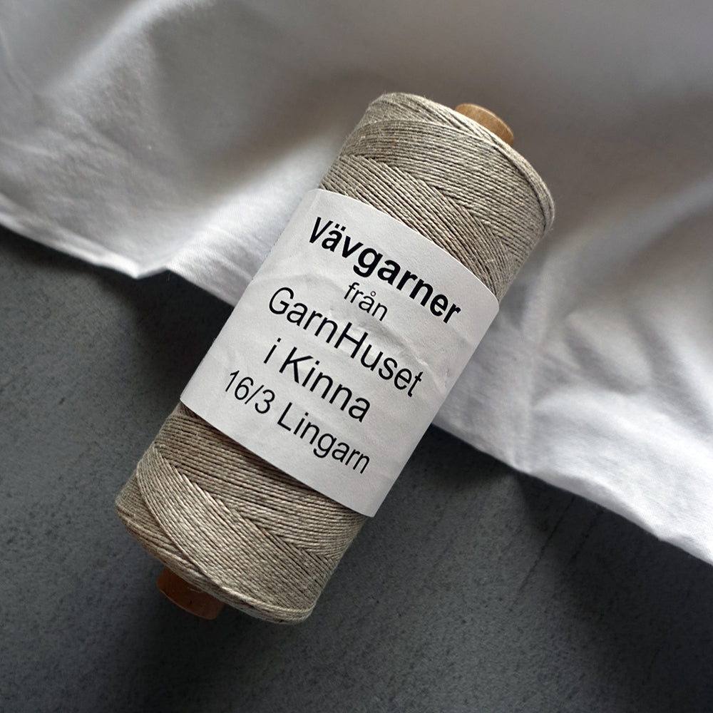 Lin 16/3 Oblekt Linen Yarn