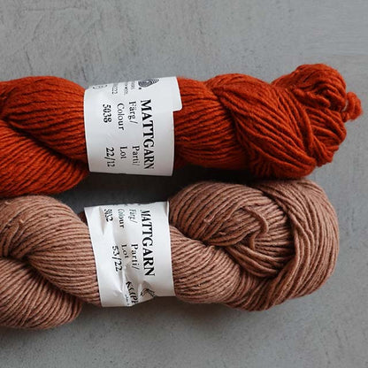 Mattgarn 1,25 wool yarn