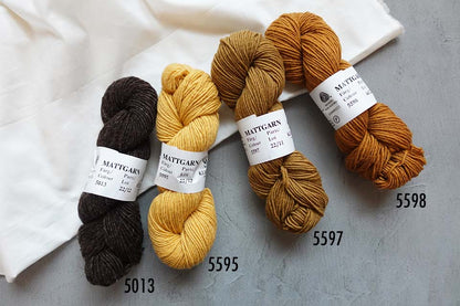 Mattgarn 1,25 wool yarn