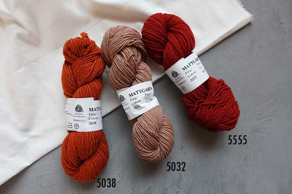 Mattgarn 1,25 wool yarn