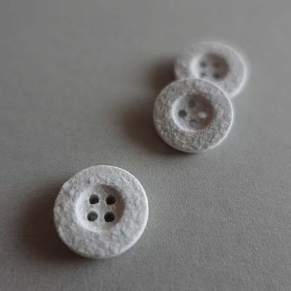 CHALK BUTTON (RECYCLED COTTON)